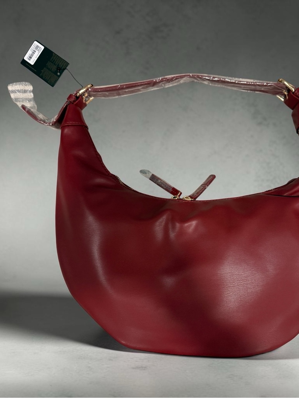 Forever 21 Burgundy Hobo Shoulder Bag
